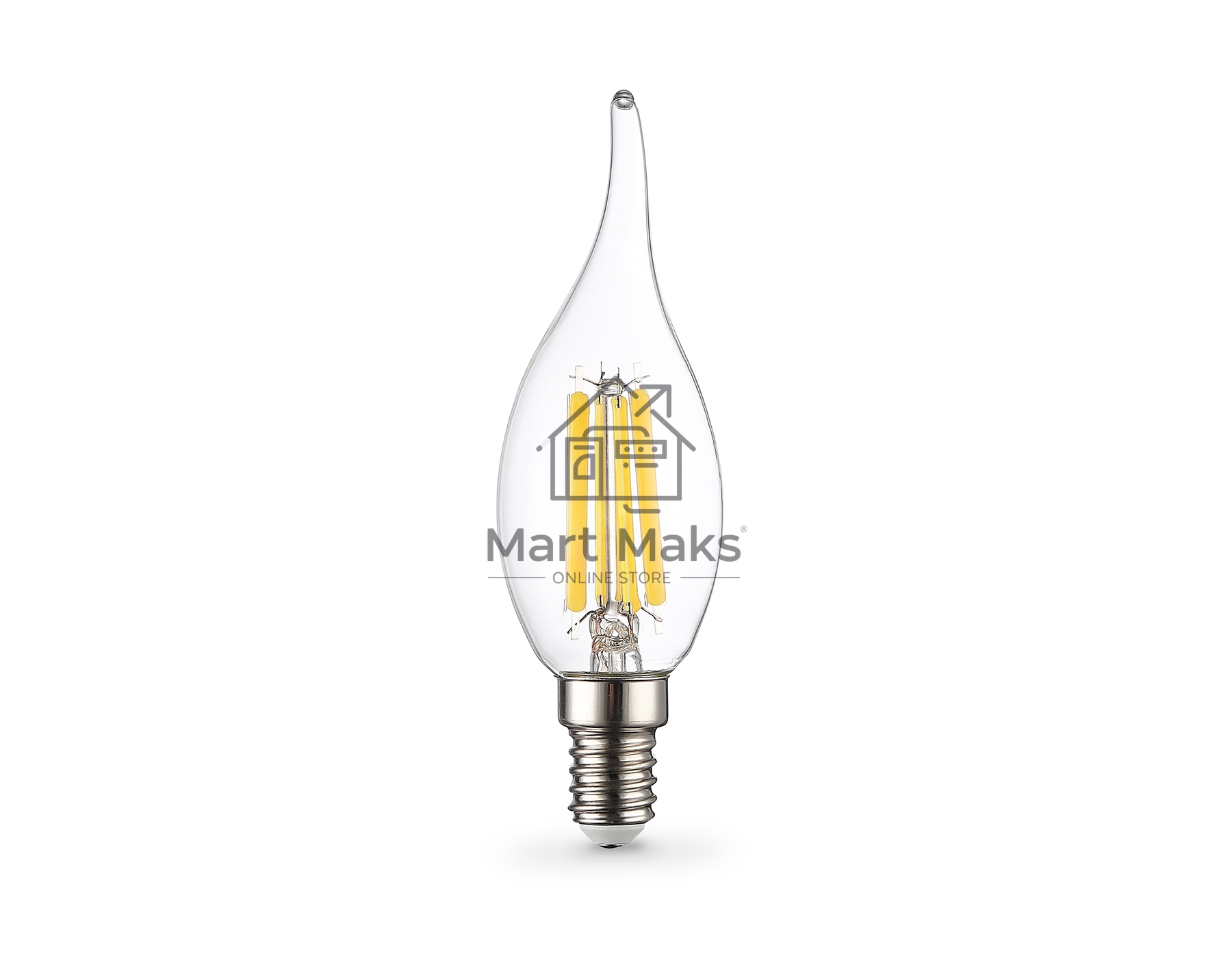 Лампа светодиодная 351524 Filament LED CF35 15W E14 4000K 220-240V