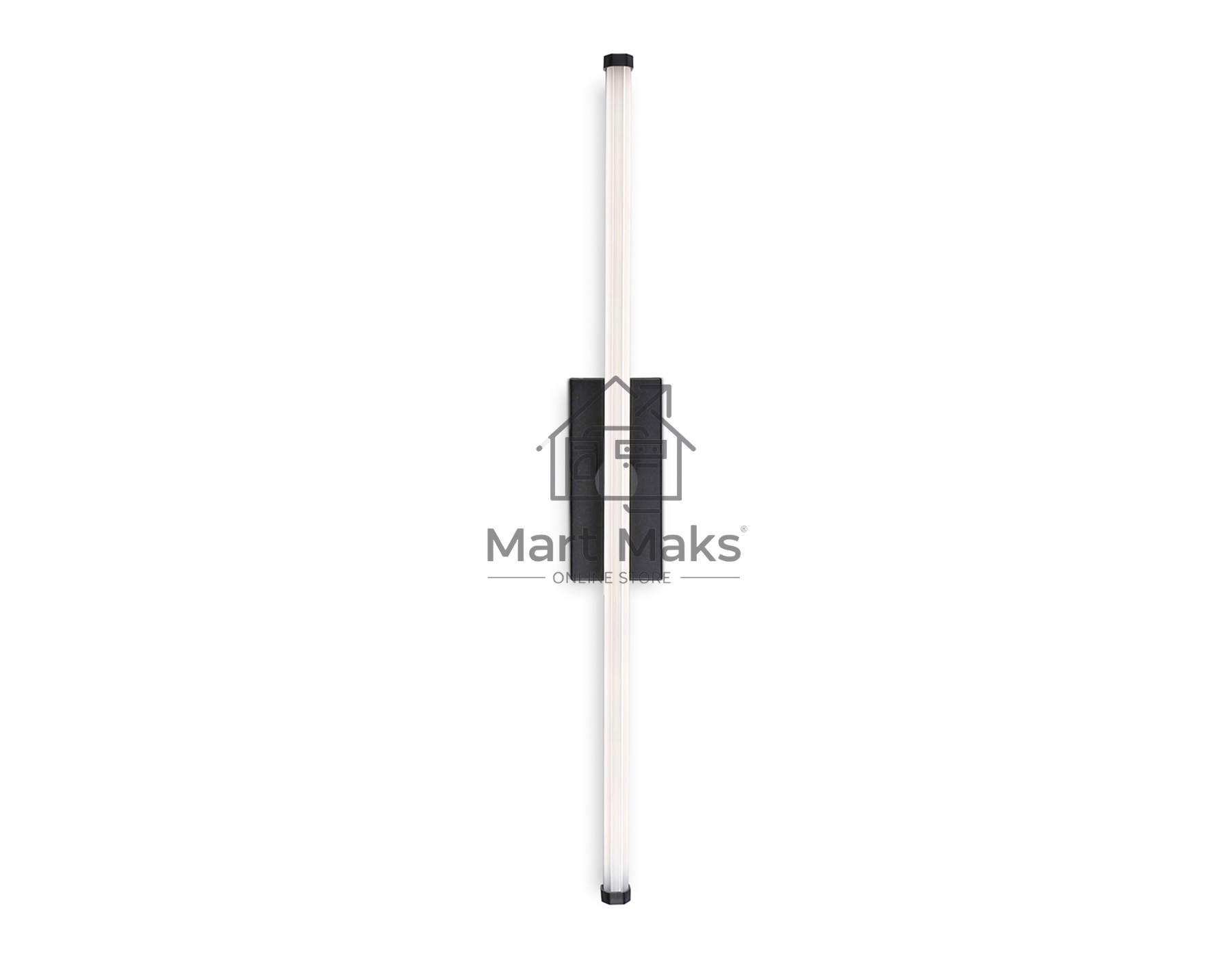 Настенный светодиодный светильник Ambrella light FL6112 BK черный 9W 3000K-6400K 410*40*80