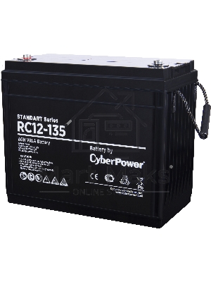 Аккумуляторная батарея SS CyberPower RC 12-135 / 12 В 135 А·ч Battery CyberPower Standart series RC 12-135 / 12V 135 Ah
