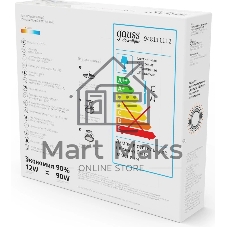 Светильник Glass кв 12W 900lm 3000K 220-240V IP20 монт Ø118х118 160x160x30 с дек стек LED
