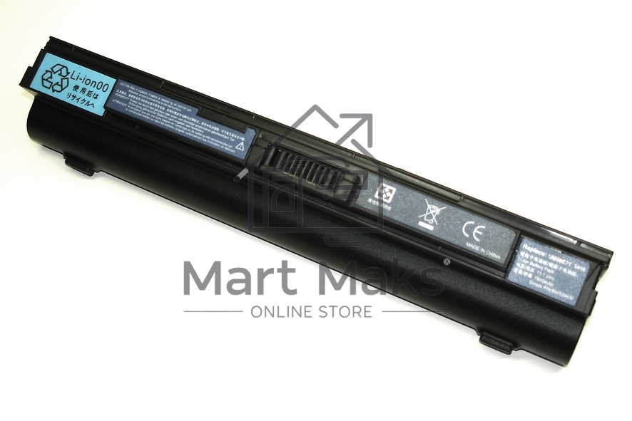Аккумуляторная батарея для ноутбука Acer Aspire 1410 1810TZ 11.1V 7800mAh OEM черный