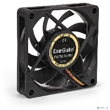 Вентилятор для корпуса ExeGate EX07015H3PM черный, 70 мм, 3000 об/мин, 26 дБ, 3 pin