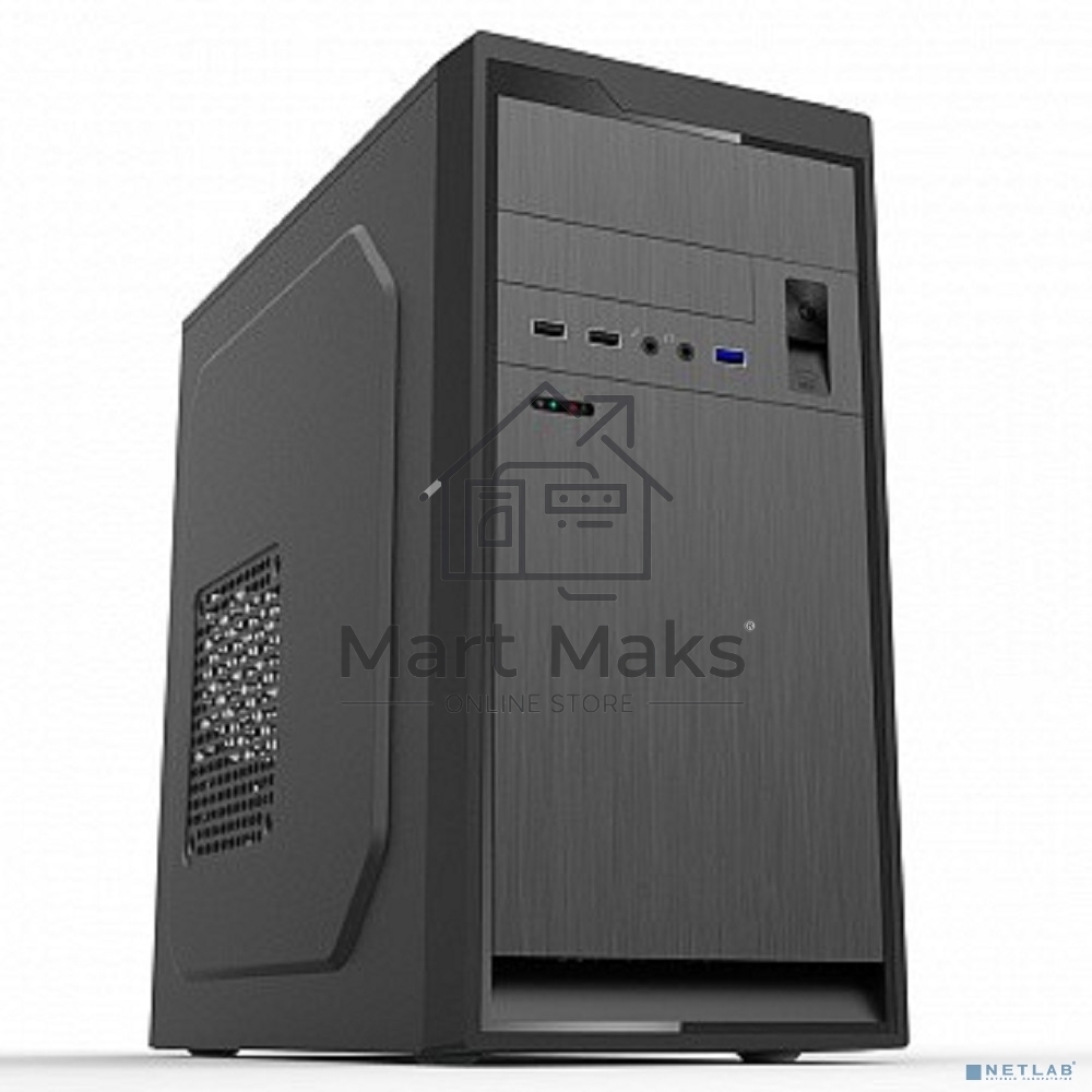 Компьютерный корпус MiniTower Powerman SV511 черный PMP-450ATX U2.0*2+U3.0*1+A(HD)