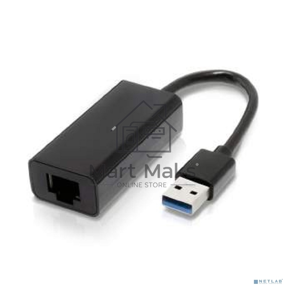 Адаптер сетевой ORIENT U3L-1000N, USB 3.0 Gigabit Ethernet Adapter, RTL8153 chipset, 10/100/1000 Мбит/с, поддержка Win 10, Linux, MAC OS