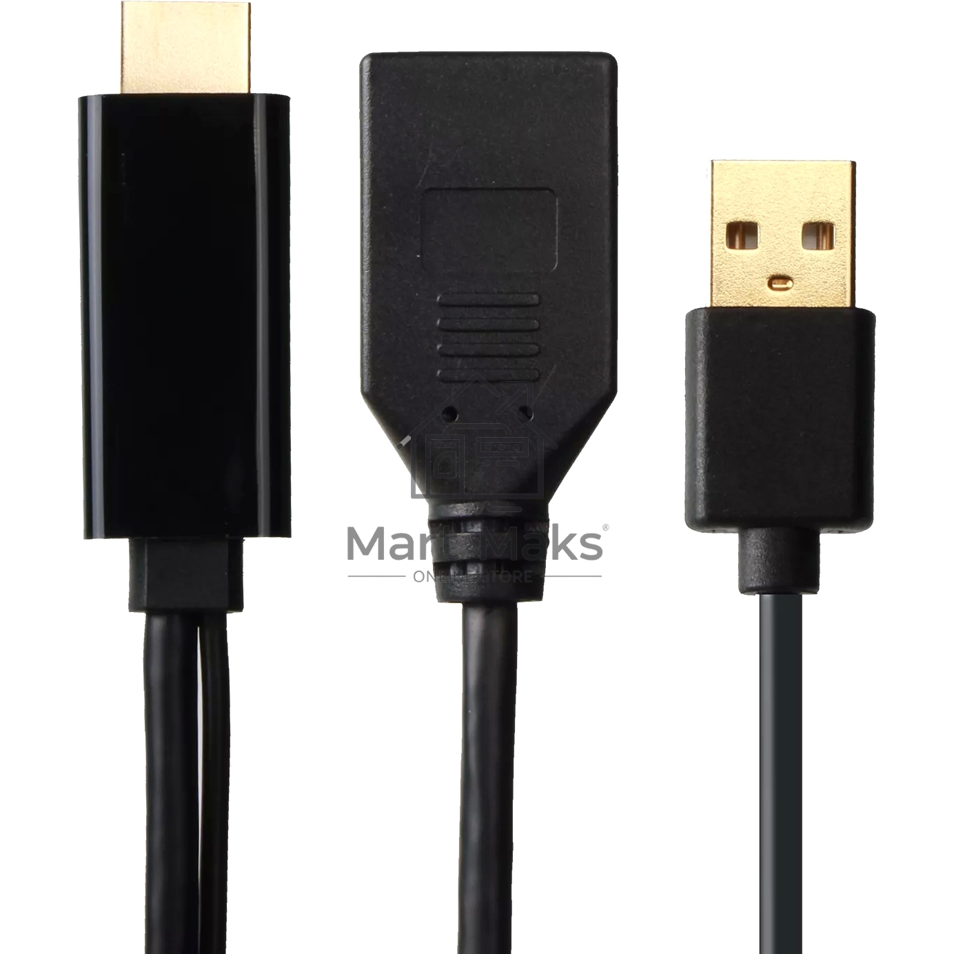 Адаптер USB TO DP(F) CG599E-0.15M 4K*60HZ VCOM