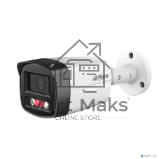 Камера видеонаблюдения Dahua DH-IPC-HFW2449TLP-S-PV-0360B, IP, 4 Мп, 3.6 мм, белая