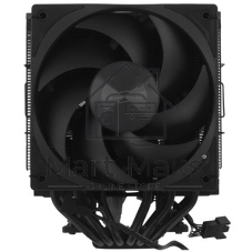 Кулер для процессора PCCooler RZ620Pro TC BK (265W, 4-pin PWM, 160mm, Al/Cu, 6x6mm, 2x120mm, 80CFM, 36.2dBA, 2400RPM, S: 1851/1700/1200/115X, AM5/AM4, black)