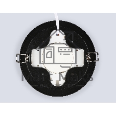 Светильник встраиваемый TU5015 BK черный IP20 GX70 D150*45
