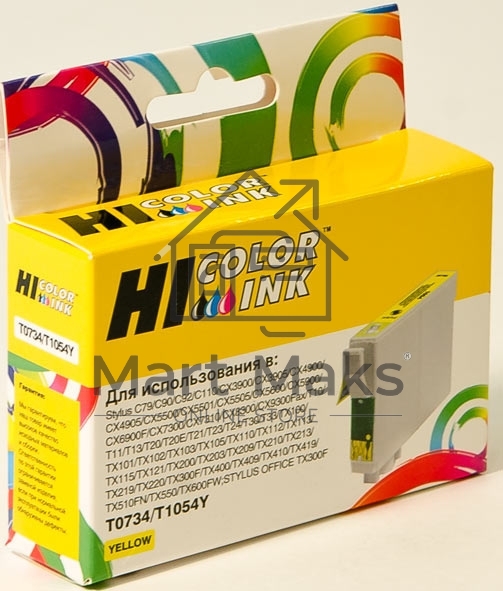 Картридж Epson C79/C110/T40W/TX200/400/TX600FW (Hi-black) new, T07344A10/C13T10544A10, Y