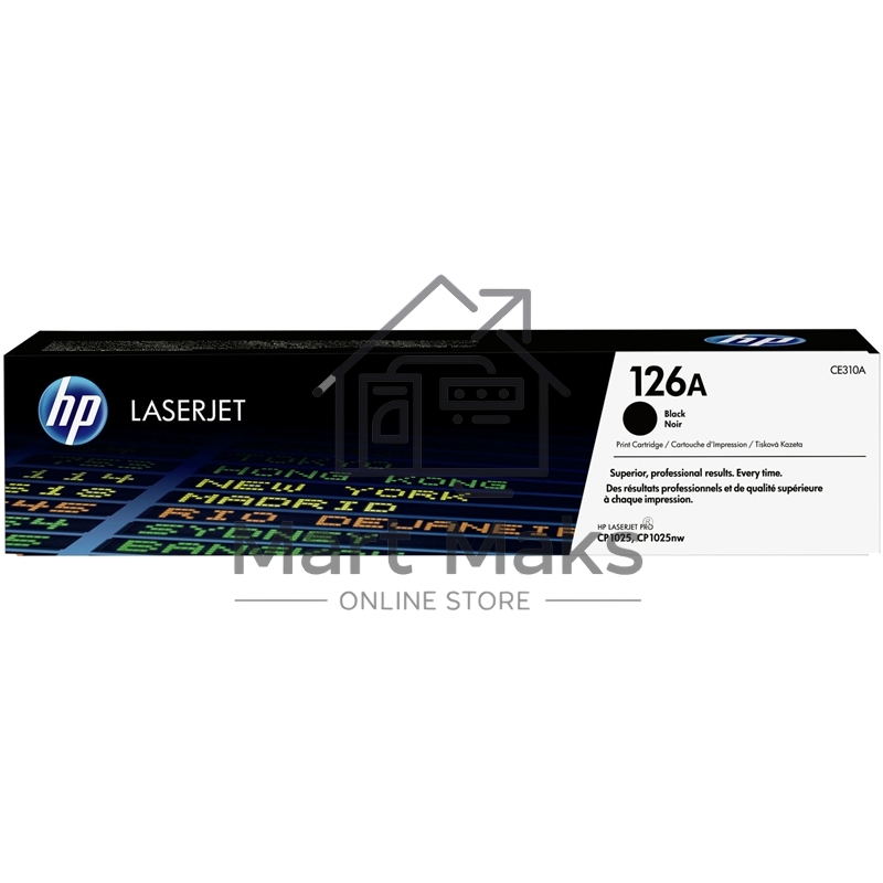 Картридж лазерный HP CE310A черный LaserJet Pro CP1025 (1200стр.)