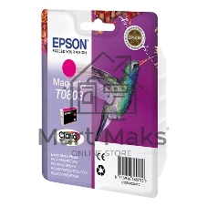 Картридж струйный Epson C13T08034011 пурпурный (330 стр.) для Epson St Ph P50/PX660/PX720WD
