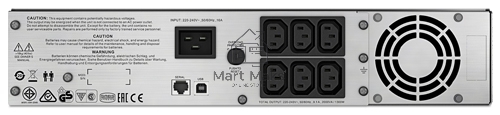 Источник бесперебойного питания APC Smart-UPS C SMC2000I-2U 1300Вт 2000ВА черный