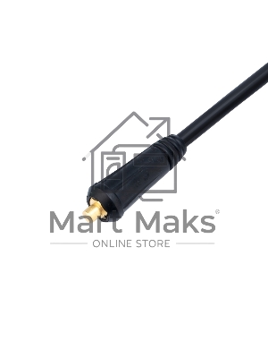 Сварочный кабель с клеммой заземления Rexant 16 мм² 200 А СКР 10-25 3 м