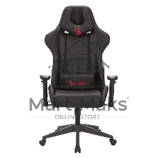 Кресло игровое A4Tech Bloody GC-500, черный, эко.кожа, крестовина пластик