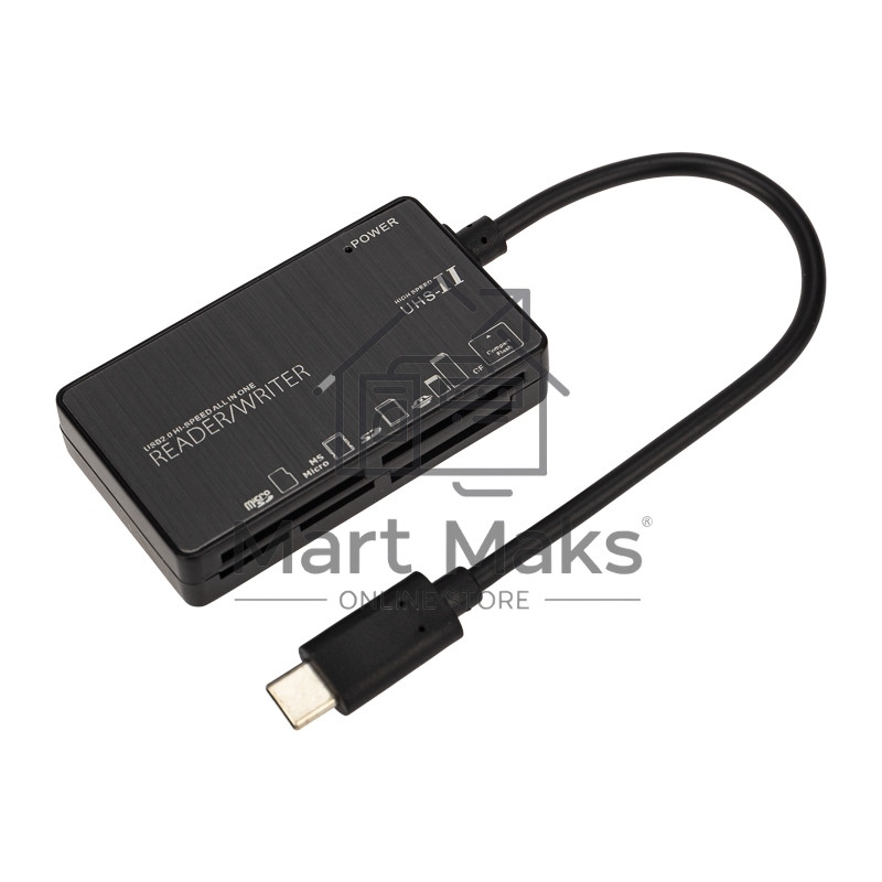 Картридер Rexant Type-C для SDXC/SDHC/SD/MMC