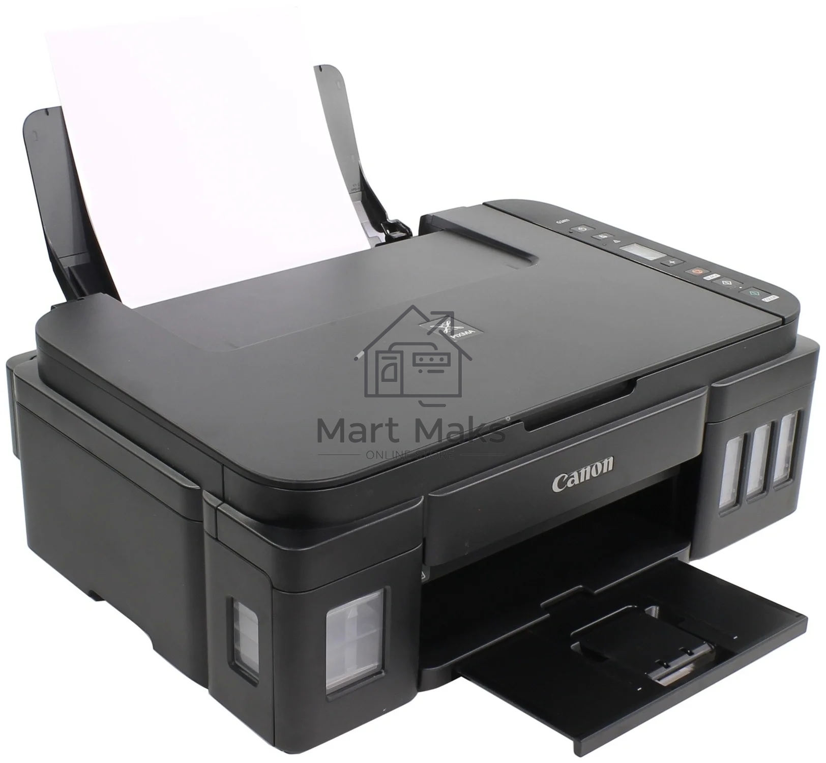 МФУ струйный Canon PIXMA G2410 (2313C009), A4, цветной, печ. 8.8 стр/мин (ч/б) 5 стр/мин (цвет), скан. до 19 стр/мин., 1200 x 4800 dpi (принтер) 1200x600dpi (сканер), USB