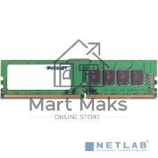 Оперативная память Patriot Signature, DDR4, 8GB (1x8 GB), 2400 MHz, CL17, DIMM