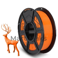 Филамент NVPrint PLA+ Orange для 3D печати диаметр 1.75мм длина 330 метров масса 1 кг