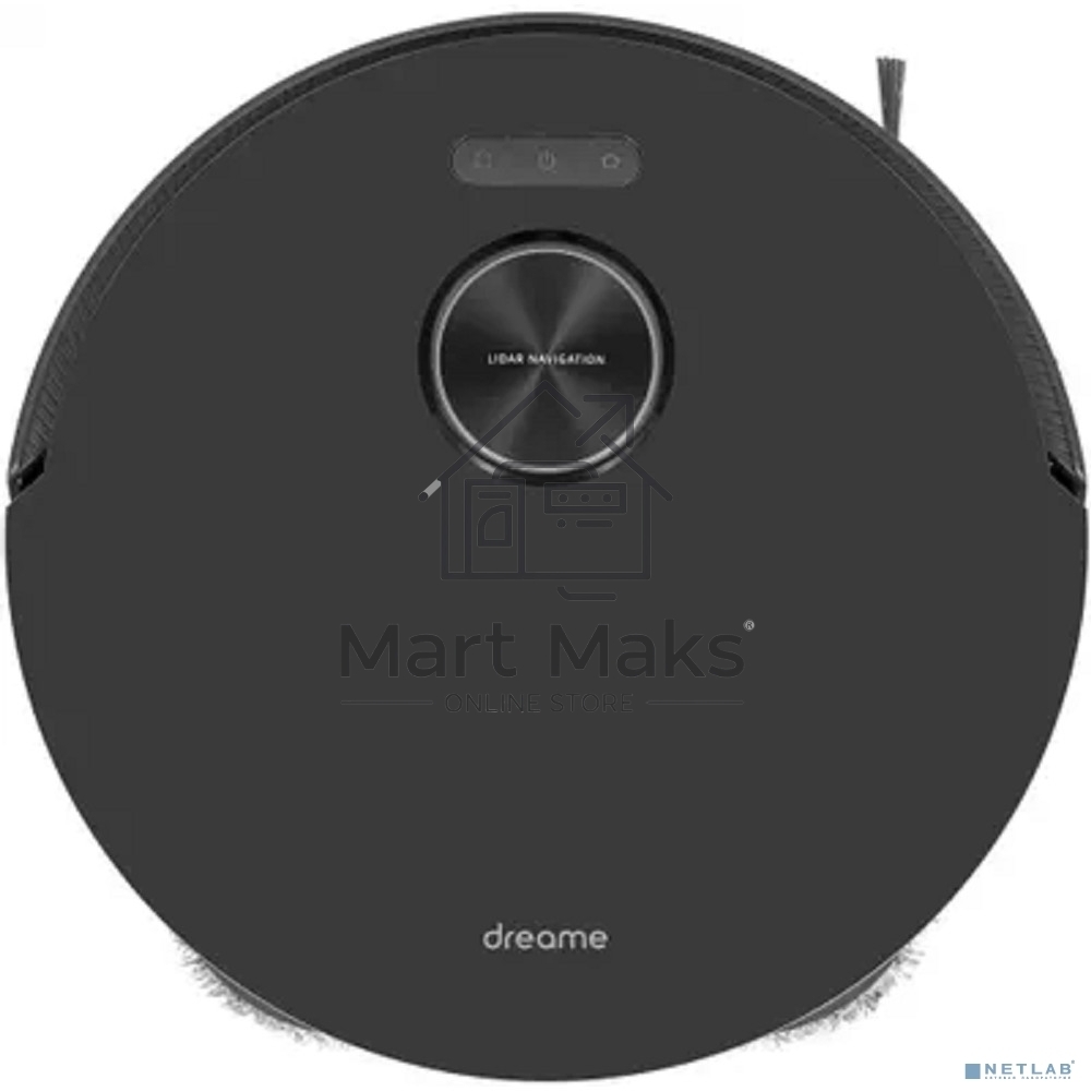 Робот-пылесос Xiaomi Dreame DreamerBot L10s Pro (RLS6L) черный, 5200 мАч Li-Ion, уборка влажная/сухая, пылесборник контейнер 0.45 л