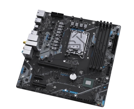 Материнская плата Maxsun MS-eSport Z890M WIFI, LGA1851, Intel Z890, 4xDDR5, 4xSATA, 3xM.2, 1xPCIe 5.0 x16, 1xPCIe 4.0 x4, 1xPCIe 4.0 x1, 1xDP, 1xHDMI, 1x2.5Gb LAN, Wi-Fi 6, Bluetooth 5.2, 1xUSB-C 10Gbps, 4xUSB-A 5Gbps, 4xUSB-A 2.0, 5x3.5 мм, 7.1, mATX