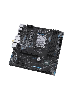 Материнская плата Maxsun MS-eSport Z890M WIFI, LGA1851, Intel Z890, 4xDDR5, 4xSATA, 3xM.2, 1xPCIe 5.0 x16, 1xPCIe 4.0 x4, 1xPCIe 4.0 x1, 1xDP, 1xHDMI, 1x2.5Gb LAN, Wi-Fi 6, Bluetooth 5.2, 1xUSB-C 10Gbps, 4xUSB-A 5Gbps, 4xUSB-A 2.0, 5x3.5 мм, 7.1, mATX