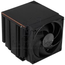 Кулер для процессора PCCooler RZ620Pro TC BK (265W, 4-pin PWM, 160mm, Al/Cu, 6x6mm, 2x120mm, 80CFM, 36.2dBA, 2400RPM, S: 1851/1700/1200/115X, AM5/AM4, black)
