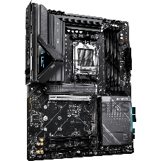Материнская плата Gigabyte X870E EAGLE X3D WIFI7, AM5, AMD X870E, 4xDDR5, 4xSATA, 4xM.2, 1xPCIe 5.0 x16, 1xPCIe 4.0 x16, 1xPCIe 3.0 x16, 1xHDMI, 1x5Gb LAN, Wi-Fi 7, Bluetooth 5.4, 2xUSB-C 40Gbps (USB4), 1xUSB-C 10Gbps, 4xUSB-A 10Gbps, 4xUSB-A 5Gbps, 3x3.5 мм + S/PDIF оптический, 7.1, чёрный, с подсветкой, ATX