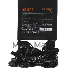Блок питания PCCOOLER P5-YK1000-B1H, 1000Вт, 80 PLUS Bronze, 135мм, черный