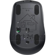 Мышь беспроводная/проводная Logitech MX Anywhere 3S графитовый, 8000 dpi, радиоканал, Bluetooth, USB, кнопки - 6