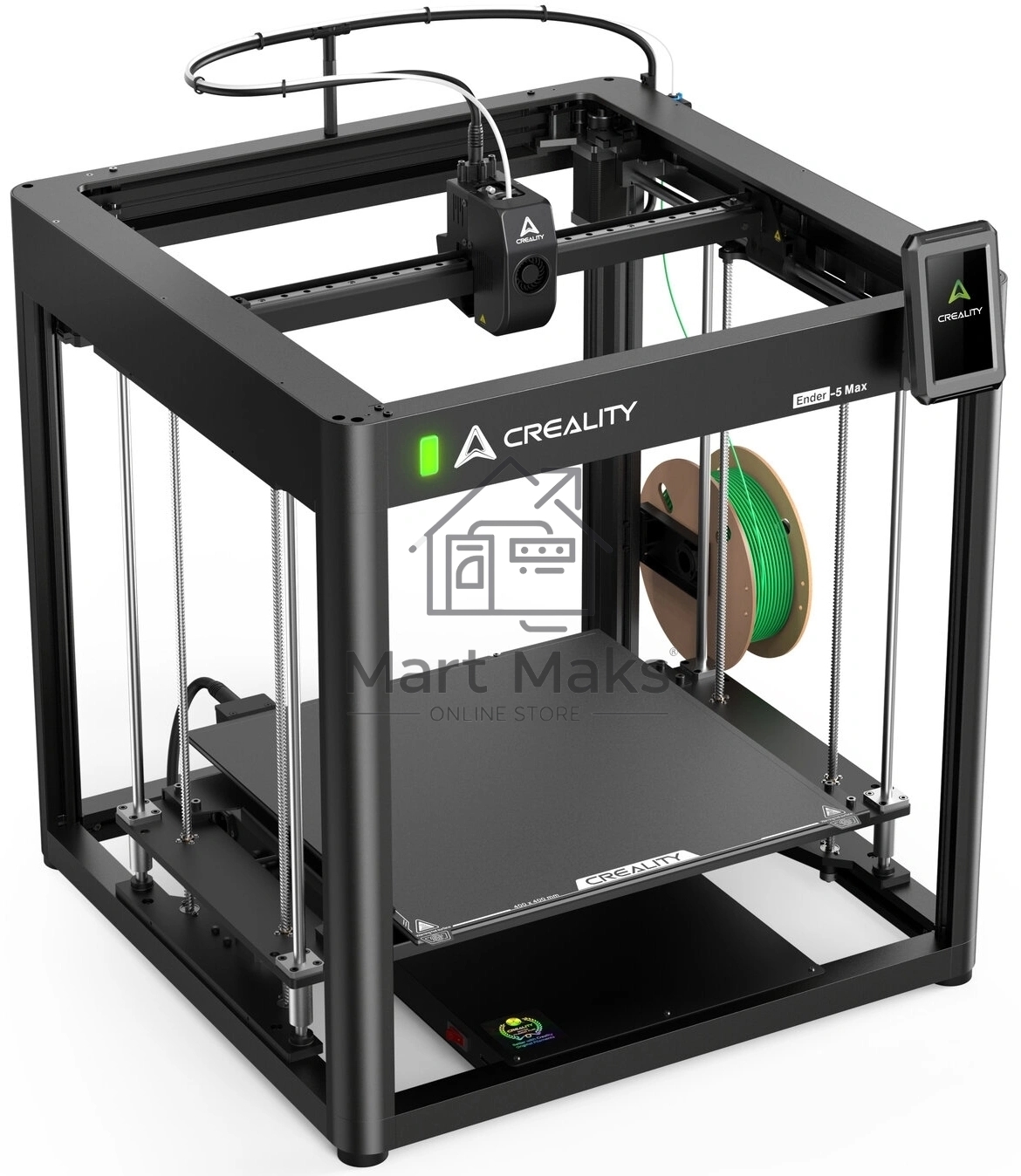 Принтер 3D Creality Ender 5 Max 400x400x400мм ABS/PLA/PETG/Flex/ASA/PC/PET/TPU 50мкм