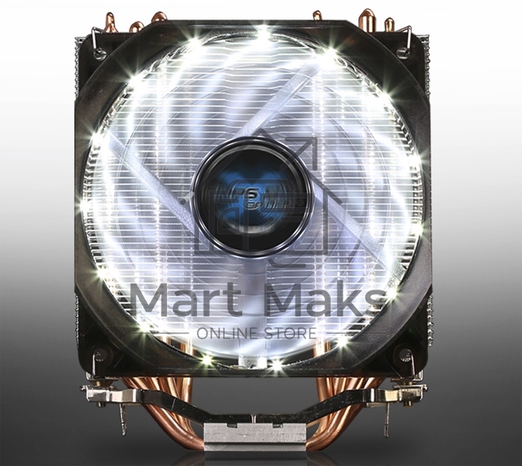 Кулер для процессора Zalman CNPS9X OPTIMA серебристый/черный, 120 мм, алюминий/медь, 1500 об/мин, 26 дБ, 4 pin, 180 Вт, 156 мм