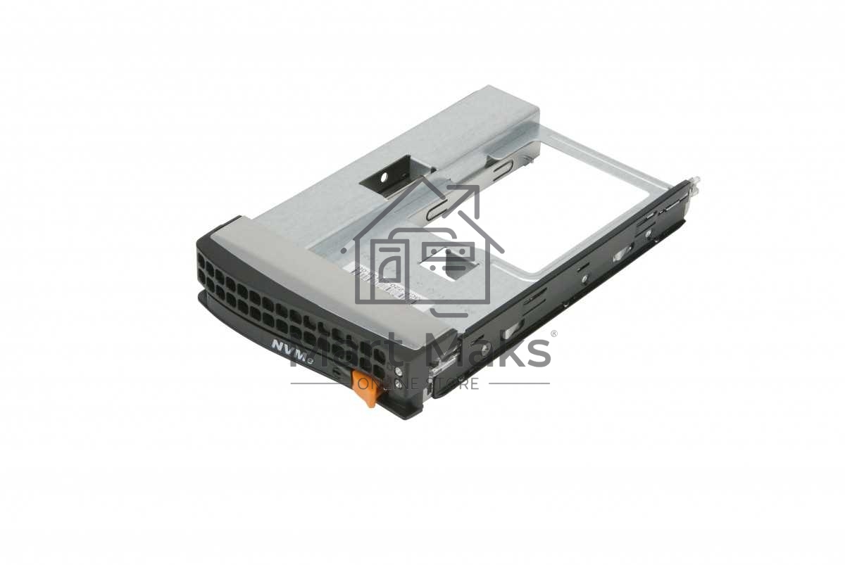 Корзина Supermicro MCP-220-00138-0B Tool-less NVMe Black gen-5 3.5-to-2.5 drive tray, Orange tab