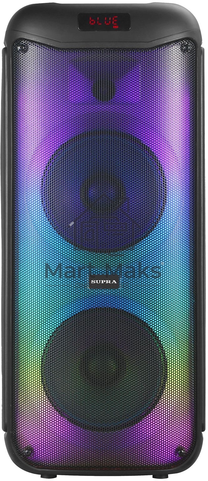Минисистема SUPRA SMB-790 черный 500Вт FM USB BT SD