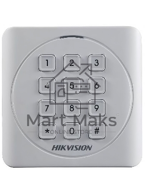 Считыватель карт Hikvision DS-K1801EK внутренний/уличный