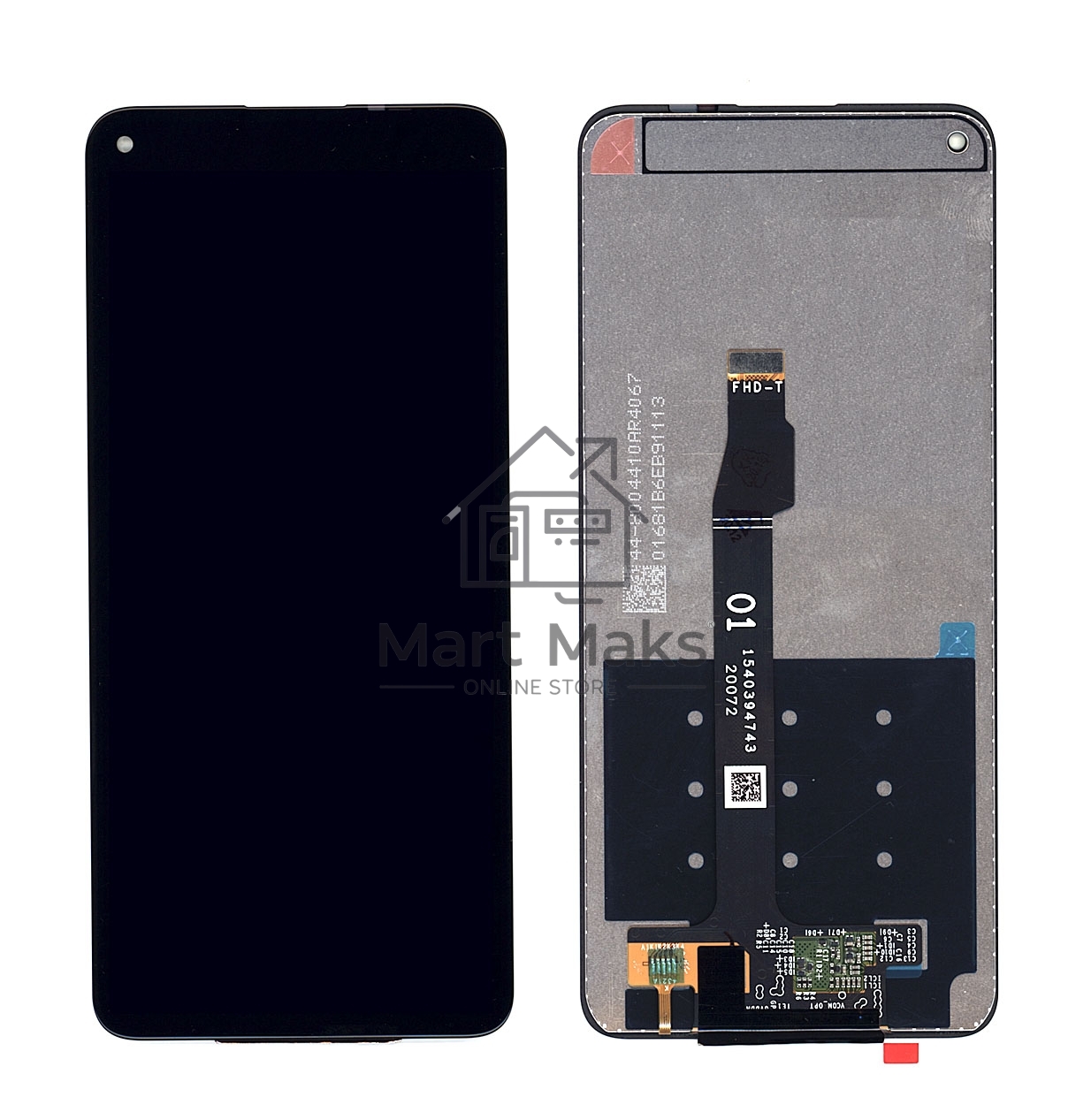 Дисплей для Huawei Honor 30S / Nova 7 SE черный