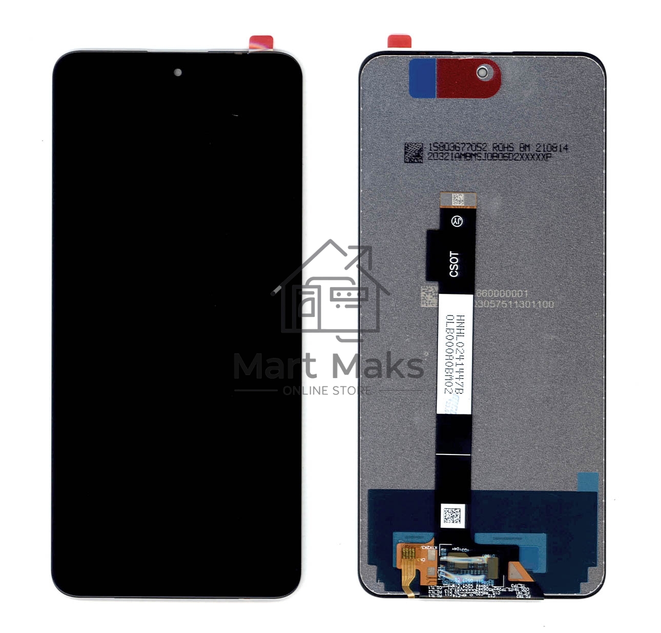 Дисплей для Xiaomi Redmi Note 10 Pro 5G, Poco X3 GT, Poco X4 Pro TFT черный