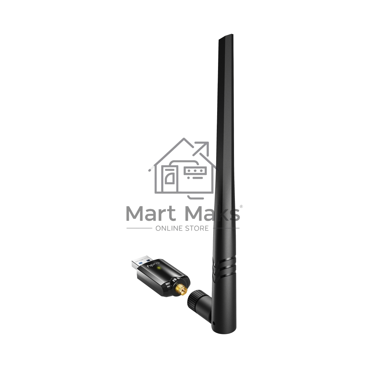 Сетевой адаптер Wi-Fi Cudy WU1400 AC1300 USB 3.0 (ант.внеш.несъем.) 1ант.