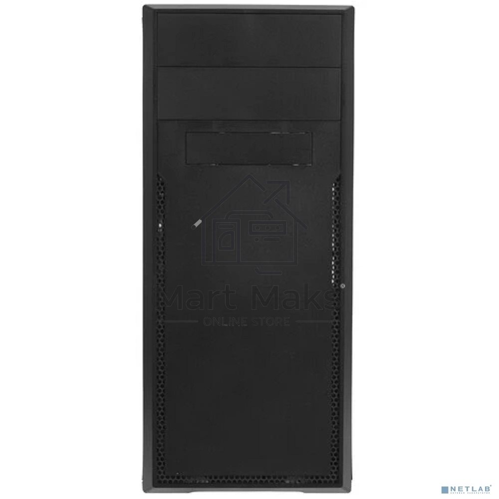 Компьютерный корпус c блоком питания 450 Ватт/ Case Foxline FL-302-FZ450-U32 ATX case, black, w/PSU 450W 8cm, w/2xUSB2.0+2xUSB3.0, w/pwr cord, w/o FAN