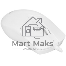 Мышь проводная Acer OMW300 белый, 1200 dpi, USB, кнопки - 3