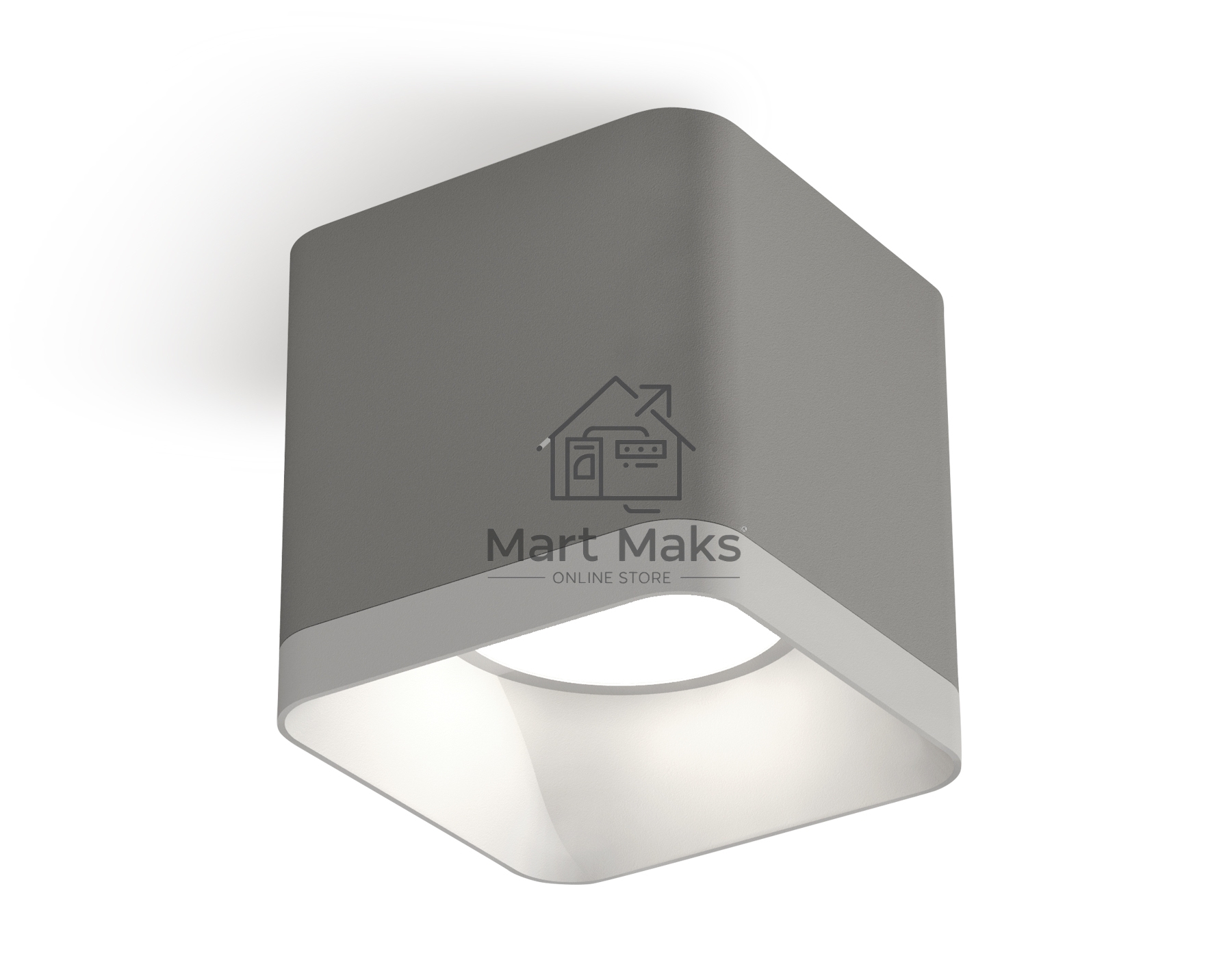 Светильник Ambrella Light XS7807001 SGR/SWH серый песок/белый песок MR16 GU5.3 (C7807, N7701)