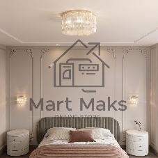 60084/5 / потолочный светильник / латунь/перламутр Smart