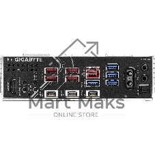 Материнская плата Gigabyte X870E EAGLE X3D WIFI7, AM5, AMD X870E, 4xDDR5, 4xSATA, 4xM.2, 1xPCIe 5.0 x16, 1xPCIe 4.0 x16, 1xPCIe 3.0 x16, 1xHDMI, 1x5Gb LAN, Wi-Fi 7, Bluetooth 5.4, 2xUSB-C 40Gbps (USB4), 1xUSB-C 10Gbps, 4xUSB-A 10Gbps, 4xUSB-A 5Gbps, 3x3.5 мм + S/PDIF оптический, 7.1, чёрный, с подсветкой, ATX