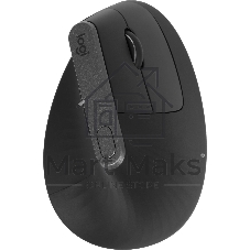 Мышь беспроводная Logitech MX Vertical черный, 4000 dpi, USB, Bluetooth/радиоканал, кнопки - 6