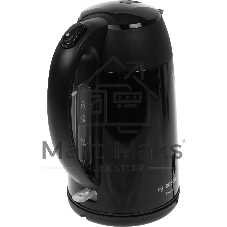 Чайник электрический Bosch TWK3P423 черный, 1.7 л, 2400 Вт, скрытый нагревательный элемент