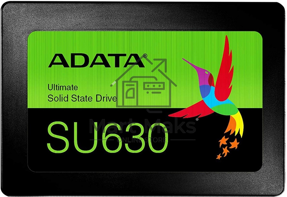 Накопитель SSD ADATA SU630, 480Gb, SATA III, 2.5