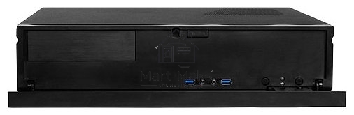 Компьютерный корпус Slim HTPC Silverstone Milo ML04B <Black, mATX, USB3.0, Audio, без БП>