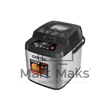 Хлебопечка Centek CT-1410 чёрный, 650 Вт, 0.75 кг, 19 программ
