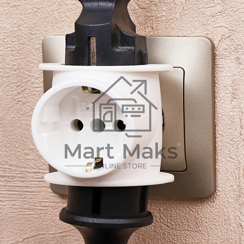 Набор тройников электрических универсальных Rexant 16 А, одно гнездо с заземлением, белый (2 шт./уп.)