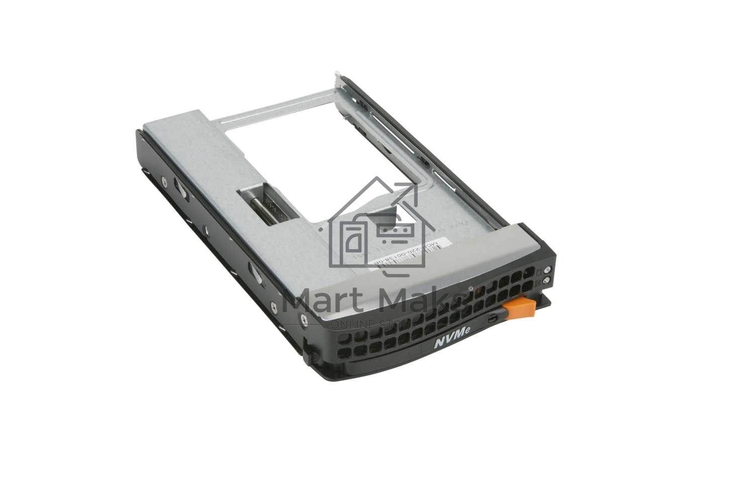 Корзина Supermicro MCP-220-00138-0B Tool-less NVMe Black gen-5 3.5-to-2.5 drive tray, Orange tab