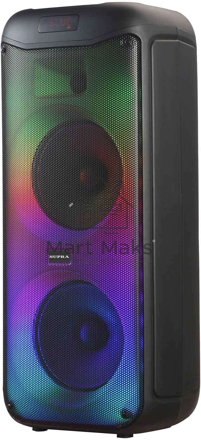Минисистема SUPRA SMB-790 черный 500Вт FM USB BT SD